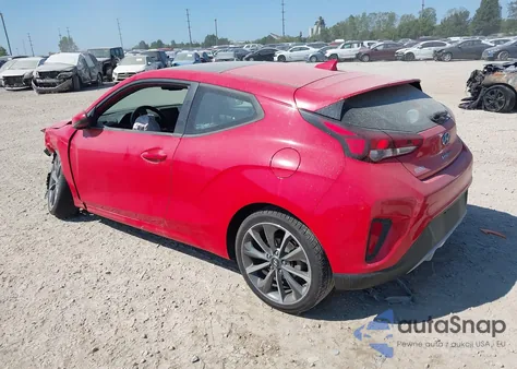 2019 Hyundai Veloster 2.0 Premium from USA, damaged, VIN KMHTG6AF6KU003622